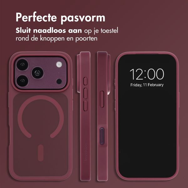 imoshion Color Guard Backcover met MagSafe Apple iPhone 18 Pro / 17 Pro - Paars