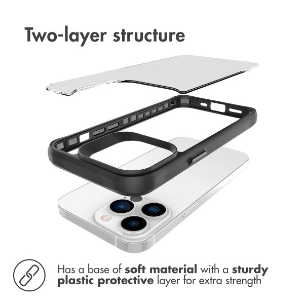 imoshion Rugged Hybrid Case Apple iPhone 13 Pro - Zwart