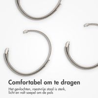 imoshion Milanees magnetisch bandje Google Pixel Watch 3 / 4 (45 mm) - Starlight