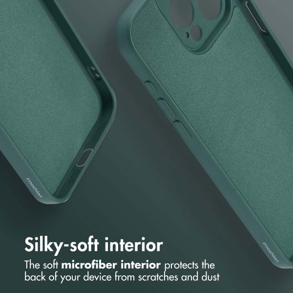 imoshion Colour Back Cover with MagSafe Apple iPhone 15 Pro Max - Dark Green