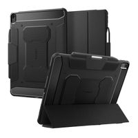 Spigen Rugged Armor Pro Bookcase iPad Air 13 inch (2024) M2 - Black