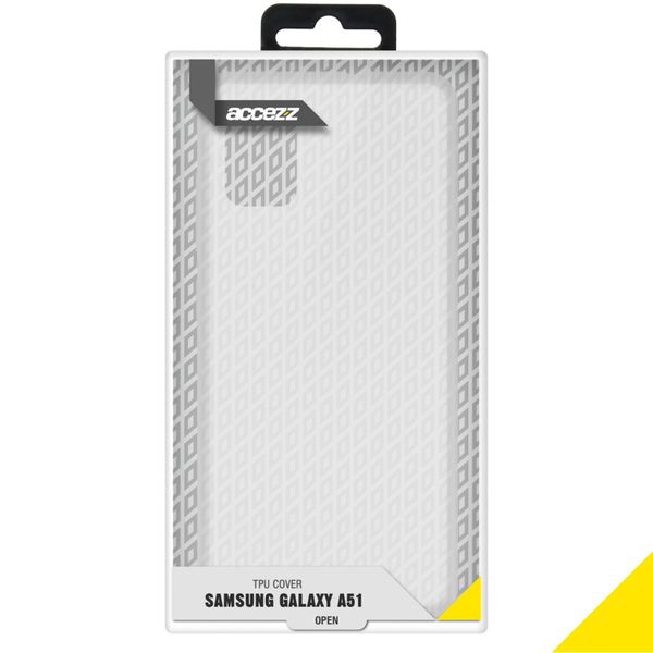 Accezz Clear Backcover Samsung Galaxy A51 - Transparant