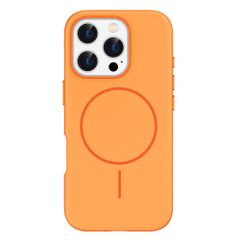 imoshion Color Backcover met Thin MagSafe Ring Apple iPhone 16 Pro - Oranje