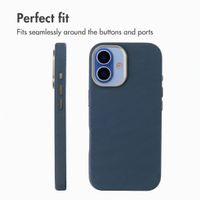 Accezz Mesh Back Cover with MagSafe Apple iPhone 16 - Dark Blue