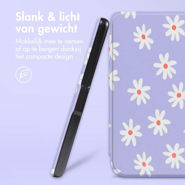 imoshion Design Slim Hard Case Sleepcover met stand Kobo Sage / Tolino Epos 3 - Flowers Distance