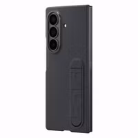 Samsung Silicone Case met stand Samsung Galaxy Z Fold 7 - Black