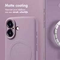 imoshion Color Backcover met MagSafe Apple iPhone 16 - Paars