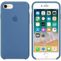 Apple Silicone Backcover iPhone SE (2022 / 2020) / 8 / 7 - Denim Blue