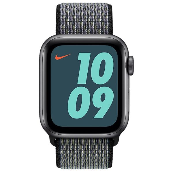 Apple Nike Sport Loop Band Apple Watch Series 1-9 / SE - 38/40/41 mm / Series 10 - 42 mm - Indigo / Lime Blast