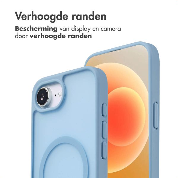 imoshion Color Guard Backcover met Magsafe iPhone 16e - Lichtblauw