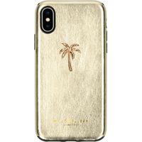 My Jewellery Design Backcover iPhone Xs / X - Palmtree Gold