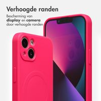 imoshion Color Backcover met MagSafe Apple iPhone 13 - Neon Pink