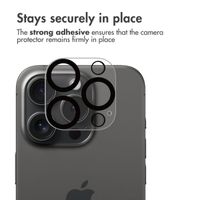 imoshion Camera Protector Glass 2-pack Apple iPhone 16 Pro - Black