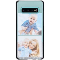 Ontwerp je eigen Galaxy S10 Plus hardcase hoesje - Zwart