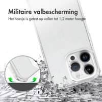 Accezz Xtreme Impact Backcover Apple iPhone 15 Pro - Transparant