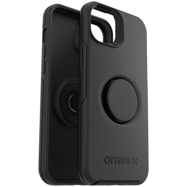 OtterBox Otter + Pop Symmetry Backcover iPhone 14 Plus - Zwart