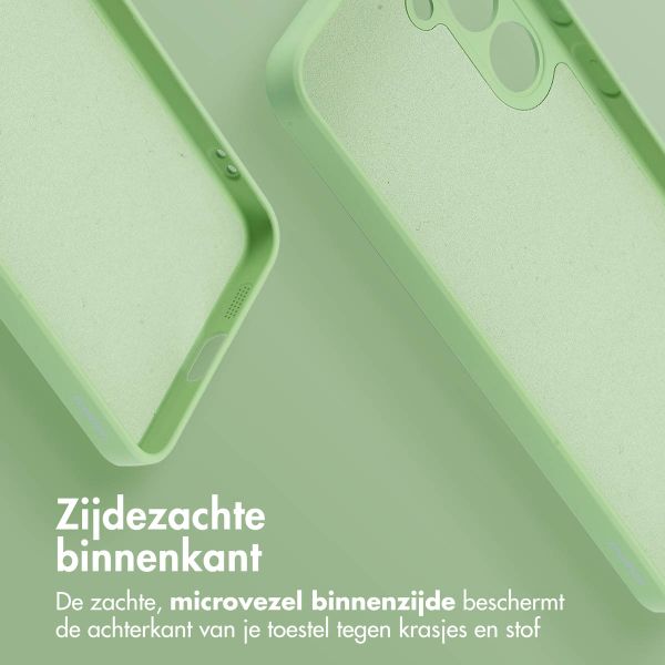 imoshion Color Backcover met MagSafe Samsung Galaxy S24 Plus - Groen