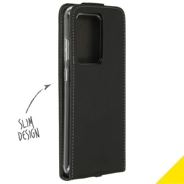 Accezz Flipcase Samsung Galaxy S20 Ultra - Zwart