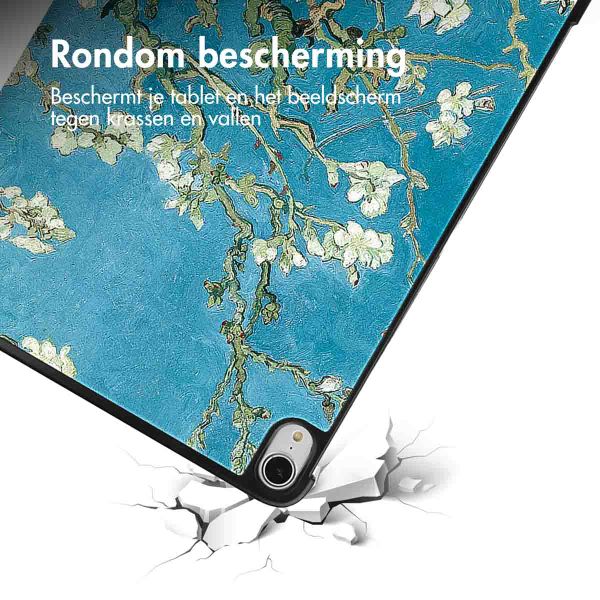 imoshion Design Trifold Bookcase Apple iPad Air 13 inch (2025) M3 / (2024) M2 - Green Plant