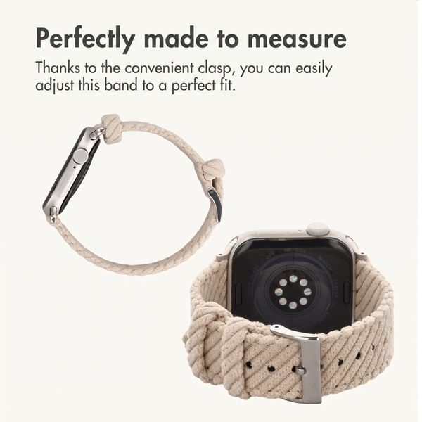 imoshion Corduroy strap Apple Watch | 44/45/46/49 mm - Beige