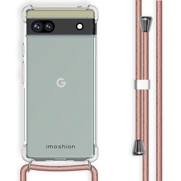 imoshion Backcover met koord Google Pixel 6a - Rose Goud