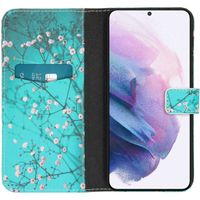 imoshion Design Softcase Bookcase Samsung Galaxy S21 Plus - Blossom