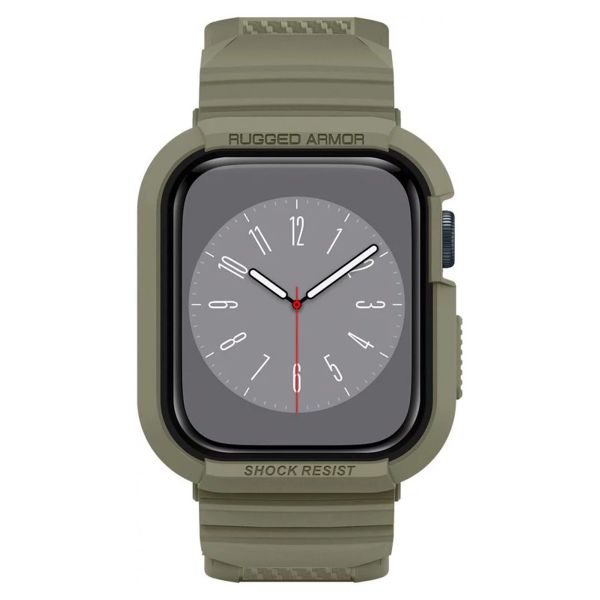 Spigen Rugged Armor™ Pro Case Apple Watch 44 mm / 45 mm - Khaki