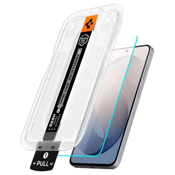 Spigen GLAStR EZ Fit Screenprotector 2 Pack + Applicator Samsung Galaxy S26 FE