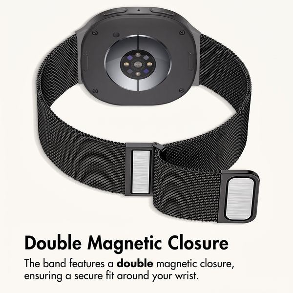 imoshion Milanese Magnetic Band Samsung Galaxy Watch Ultra 2 (2026) / Ultra (2024/2025) - Black