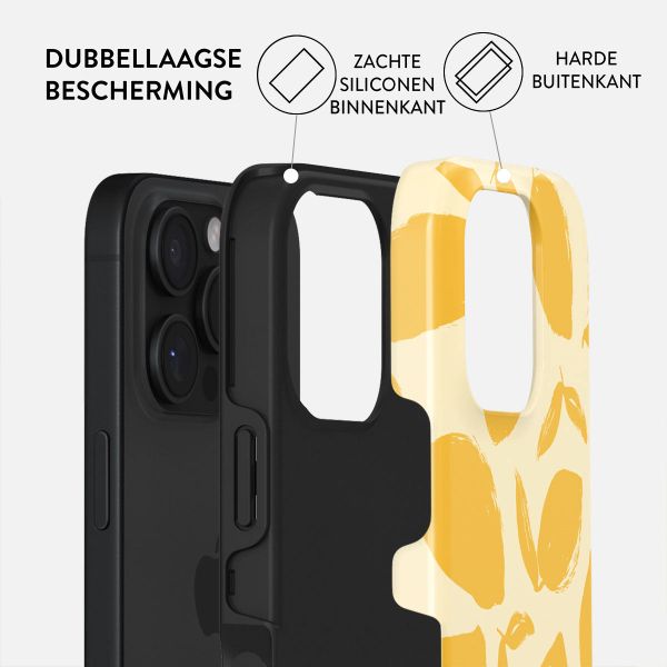 Burga Tough Backcover iPhone 16 Pro - Lemon Tart