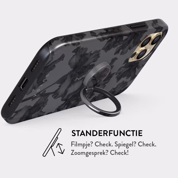 Burga Ringholder Gunmetal - Telefoonring - Nocturnal