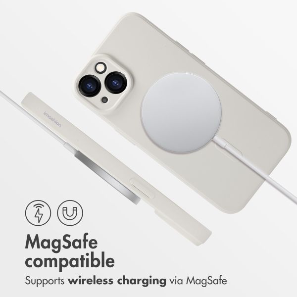 imoshion Colour Back Cover with MagSafe Apple iPhone 14 - Beige