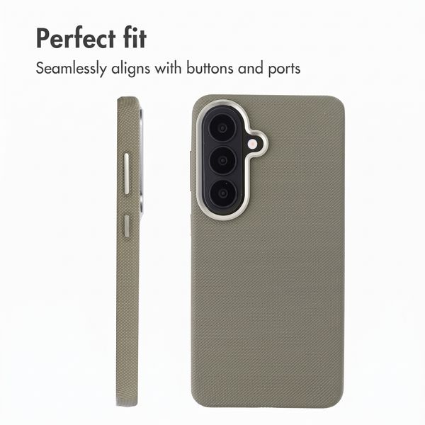 Accezz Mesh Back Cover with MagSafe Samsung Galaxy S26 - Dark Grey