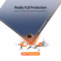 Dux Ducis Domo Bookcase Samsung Galaxy Tab A11 Plus - Donkerblauw