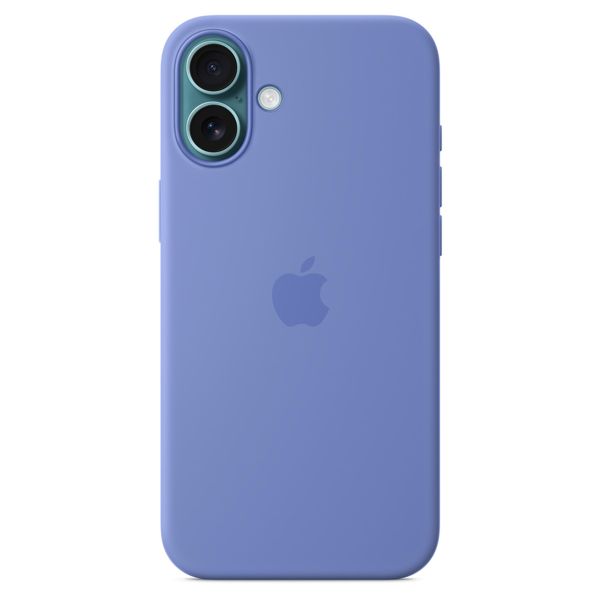 Apple Silicone Backcover MagSafe Apple iPhone 16 Plus - Periwinkle