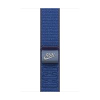 Apple Nike Sport Loop Band Apple Watch Series 1 t/m 11 / SE / Ultra (44/45/46/49 mm) - Blue Ribbon