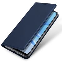 Dux Ducis Slim Softcase Bookcase Oppo A17 - Donkerblauw