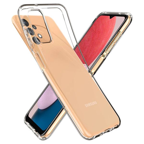 Spigen Liquid Crystal Backcover Samsung Galaxy A13 (4G) - Transparant