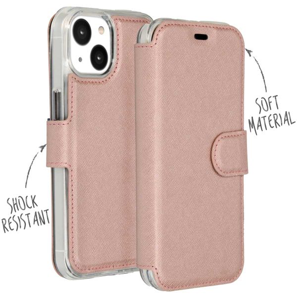 Accezz Xtreme Wallet Bookcase iPhone 14 Plus - Rosé Goud