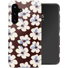 Selencia Vivid Backcover Samsung Galaxy S25 FE - Choco Flower Pop
