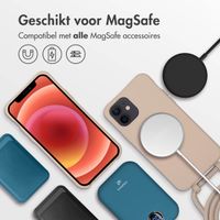 imoshion Color Backcover met afneembaar koord MagSafe iPhone 12 (Pro) - Nude