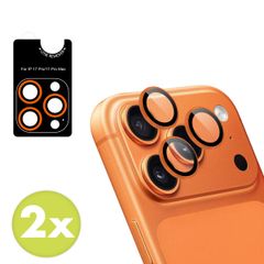 imoshion 2 Pack Camera lens protector Apple iPhone 17 Pro / 17 Pro Max - Orange