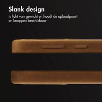 Accezz Vintage Leather Magsafe Backcover Samsung Galaxy S24 / S25 - Tabacco Cognac