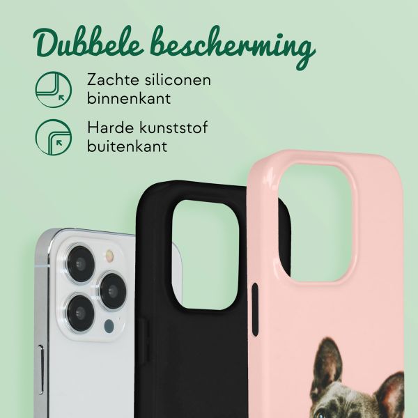 Ontwerp je eigen tough case Apple iPhone 14 Pro - Wit