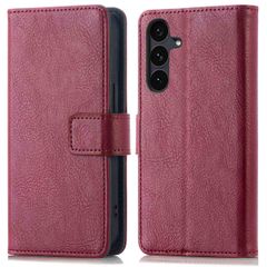 imoshion Luxe Bookcase Samsung Galaxy S25 FE - Bordeaux
