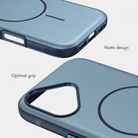 imoshion Colour Back Cover with Thin MagSafe Ring Apple iPhone 17 - Dark Blue
