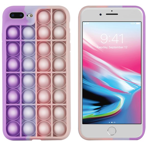 imoshion Pop It Fidget Toy - Pop It hoesje iPhone 8 Plus / 7 Plus