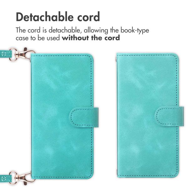 imoshion Bookcase with Strap Apple iPhone 17 - Turquoise