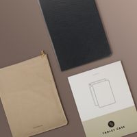 Selencia Riva Bookcase Samsung Galaxy Tab A11 Plus - Zwart