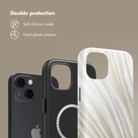 Selencia Vivid Back Cover with MagSafe Apple iPhone 13 - Nature Light Brown